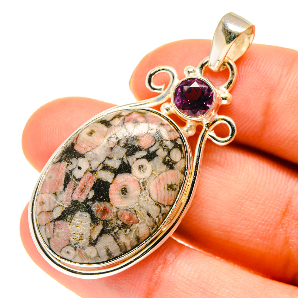Crinoid Fossil Pendants handcrafted by Anasilvercos - PD760452
