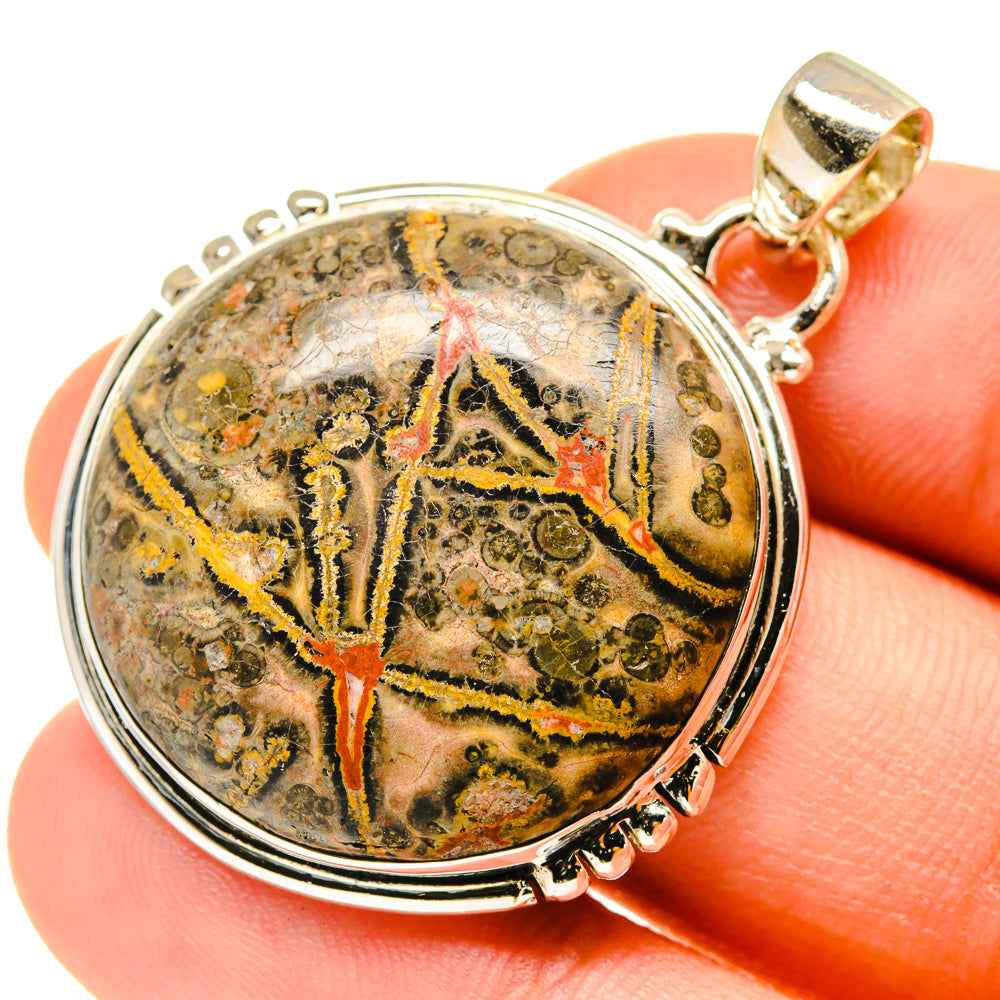 Poppy Jasper Pendants handcrafted by Anasilvercos - PD760484