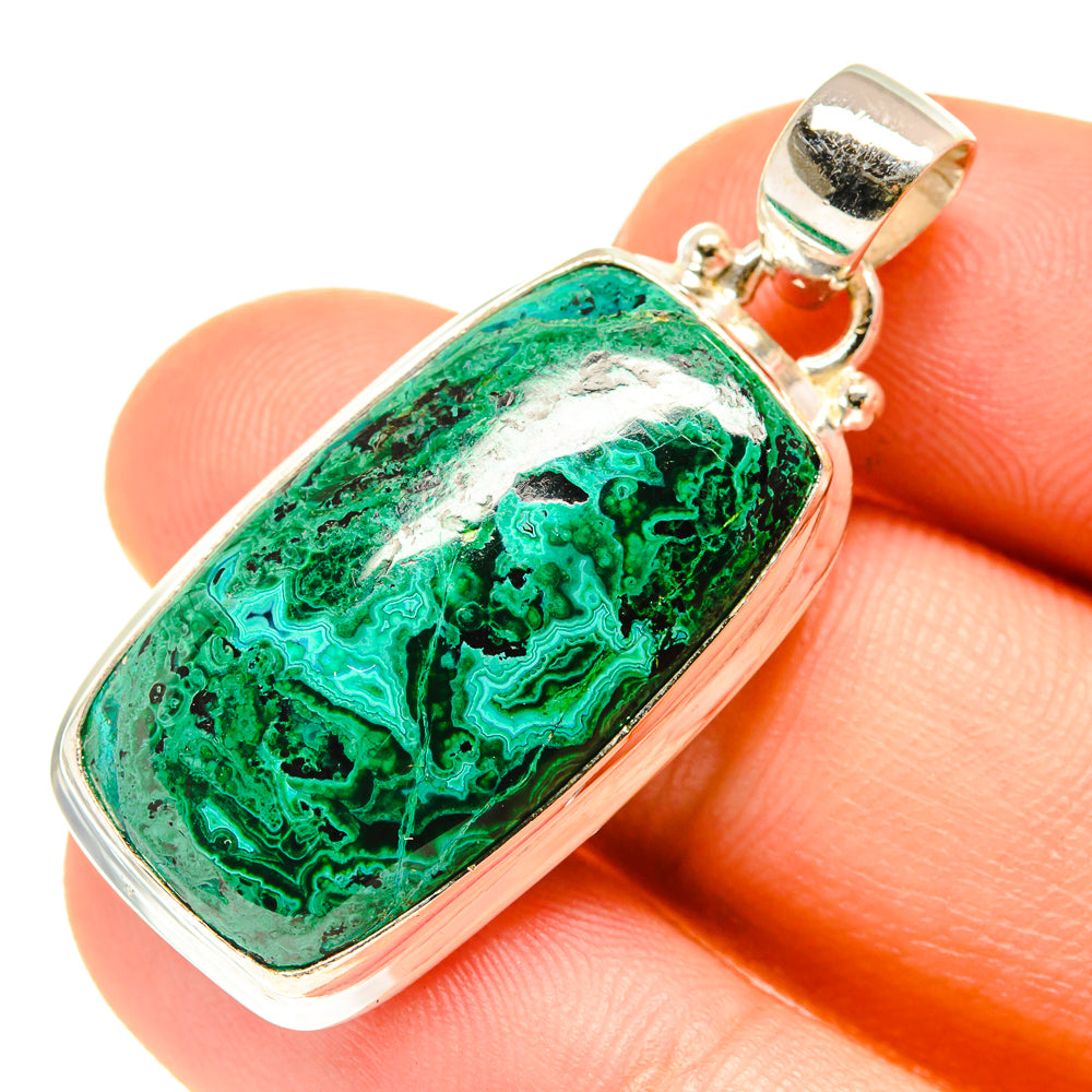 Chrysocolla Pendants handcrafted by Anasilvercos - PD760487