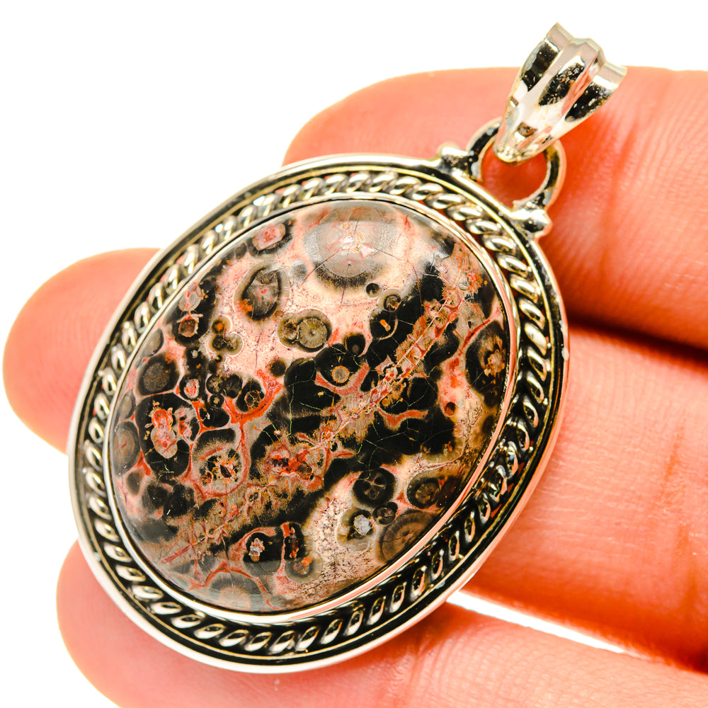 Poppy Jasper Pendants handcrafted by Anasilvercos - PD760500