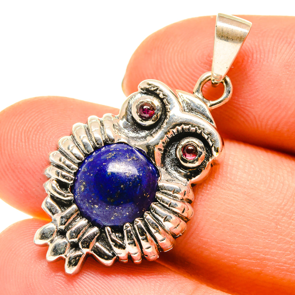 Lapis Lazuli Pendants handcrafted by Anasilvercos - PD760502