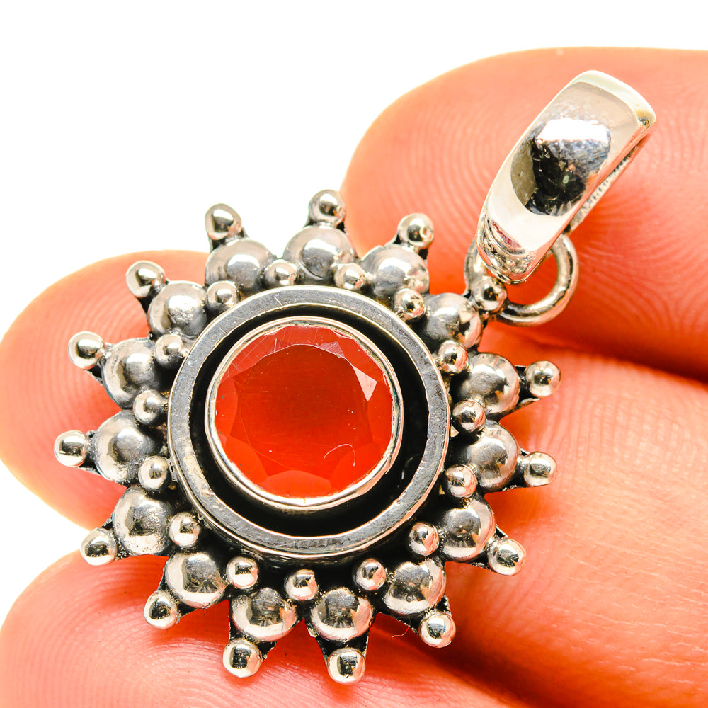 Carnelian Pendants handcrafted by Anasilvercos - PD760513