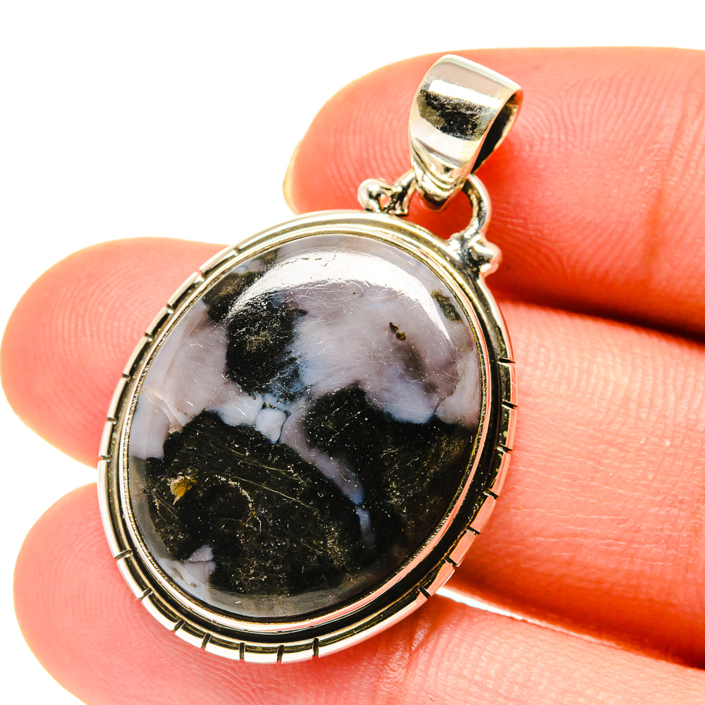 Gabbro Stone Pendants handcrafted by Anasilvercos - PD760538