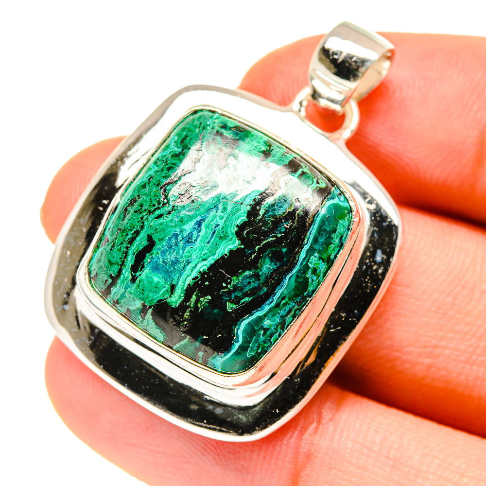 Chrysocolla Pendants handcrafted by Anasilvercos - PD760541