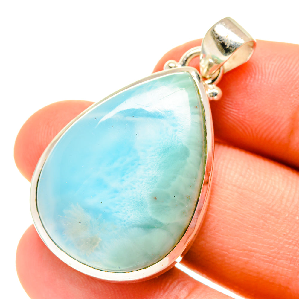 Larimar Pendants handcrafted by Anasilvercos - PD760545