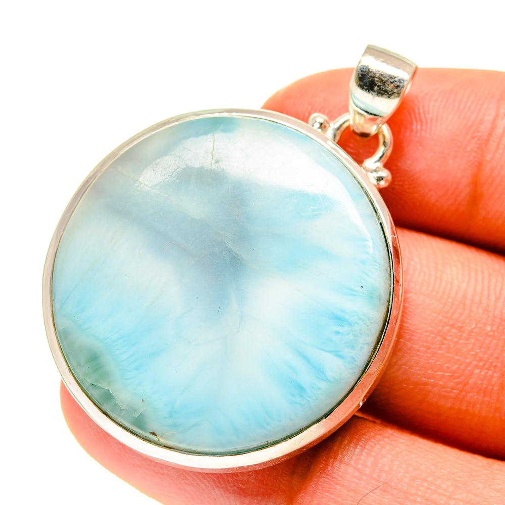 Larimar Pendants handcrafted by Anasilvercos - PD760546