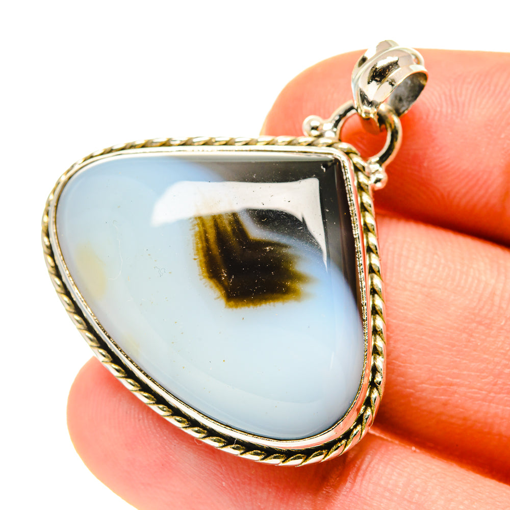 Montana Agate Pendants handcrafted by Anasilvercos - PD760553
