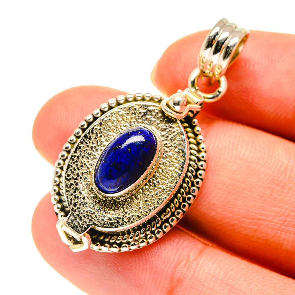 Lapis Lazuli Pendants handcrafted by Anasilvercos - PD760560