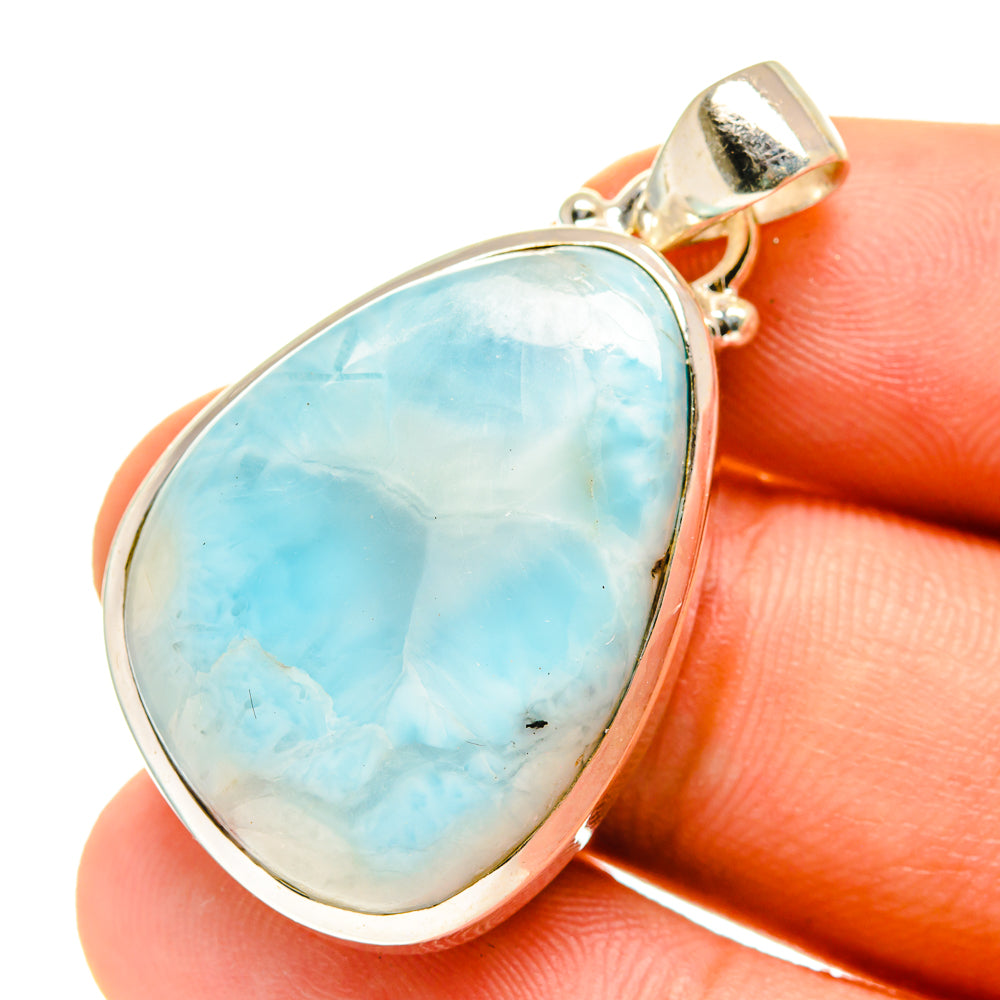Larimar Pendants handcrafted by Anasilvercos - PD760586