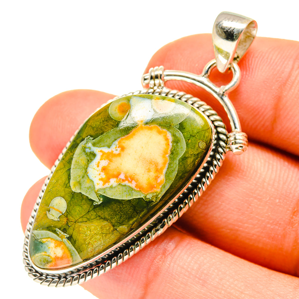 Rainforest Opal Pendants handcrafted by Anasilvercos - PD760595