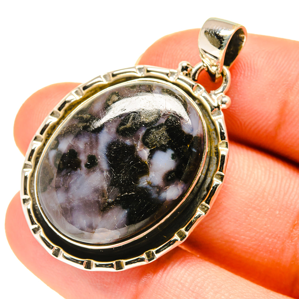 Gabbro Stone Pendants handcrafted by Anasilvercos - PD760619