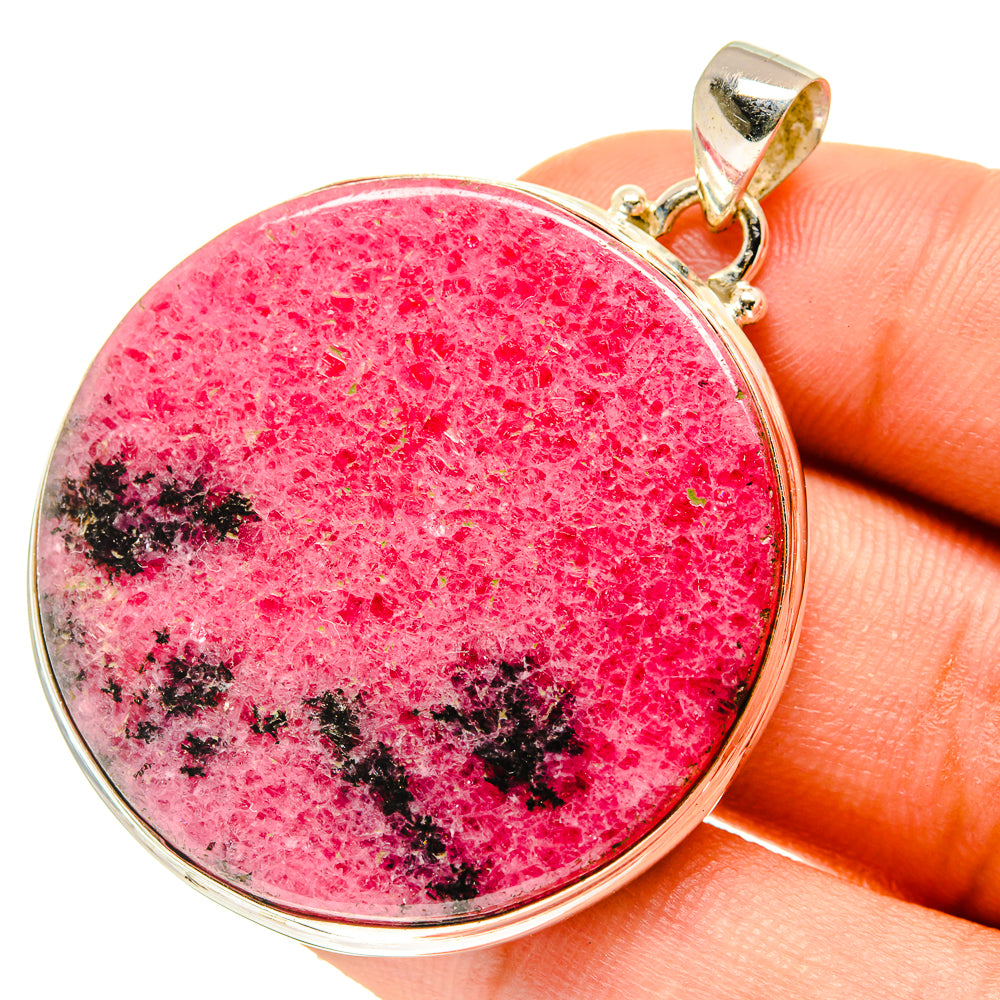 Rhodonite Pendants handcrafted by Anasilvercos - PD760648