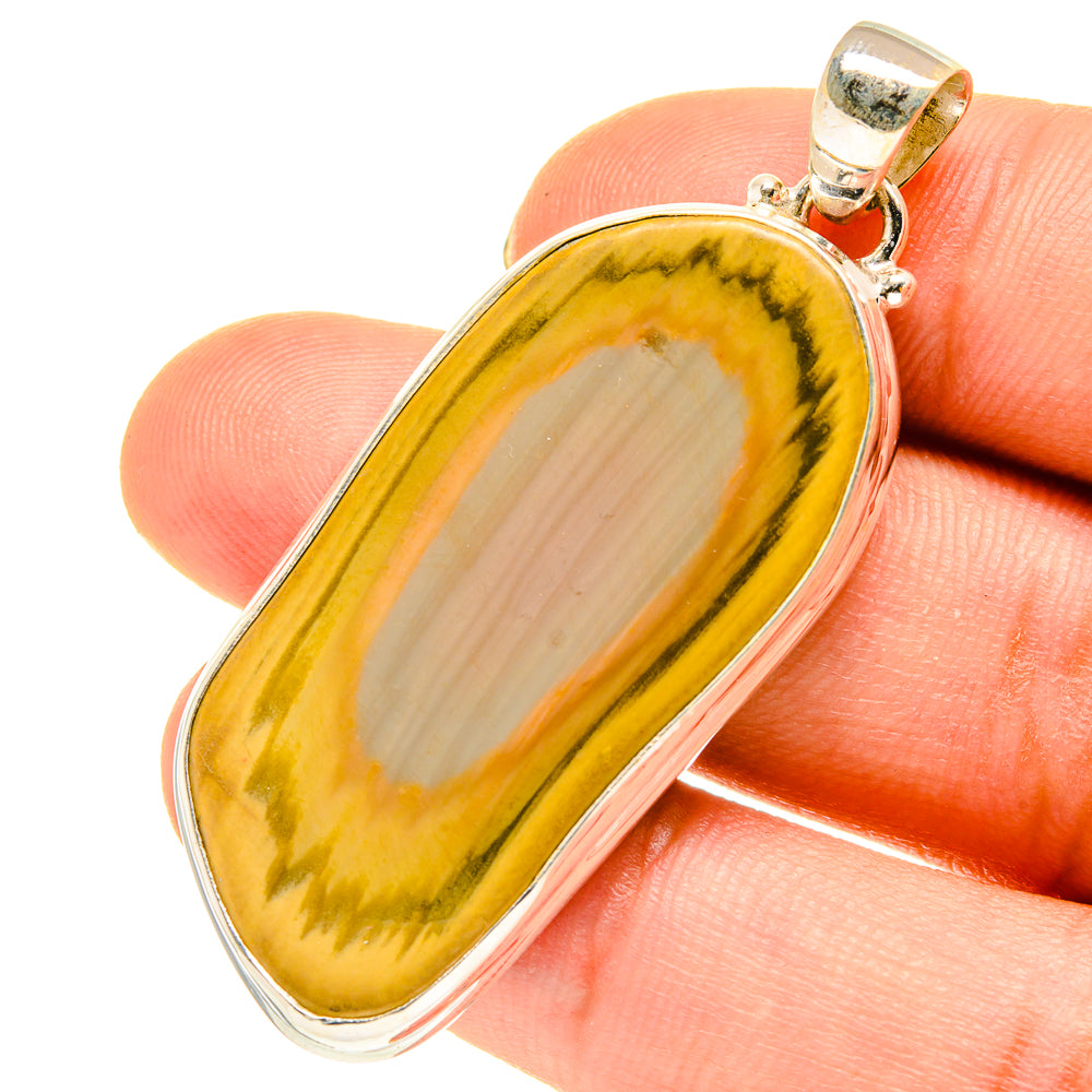Willow Creek Jasper Pendants handcrafted by Anasilvercos - PD760666