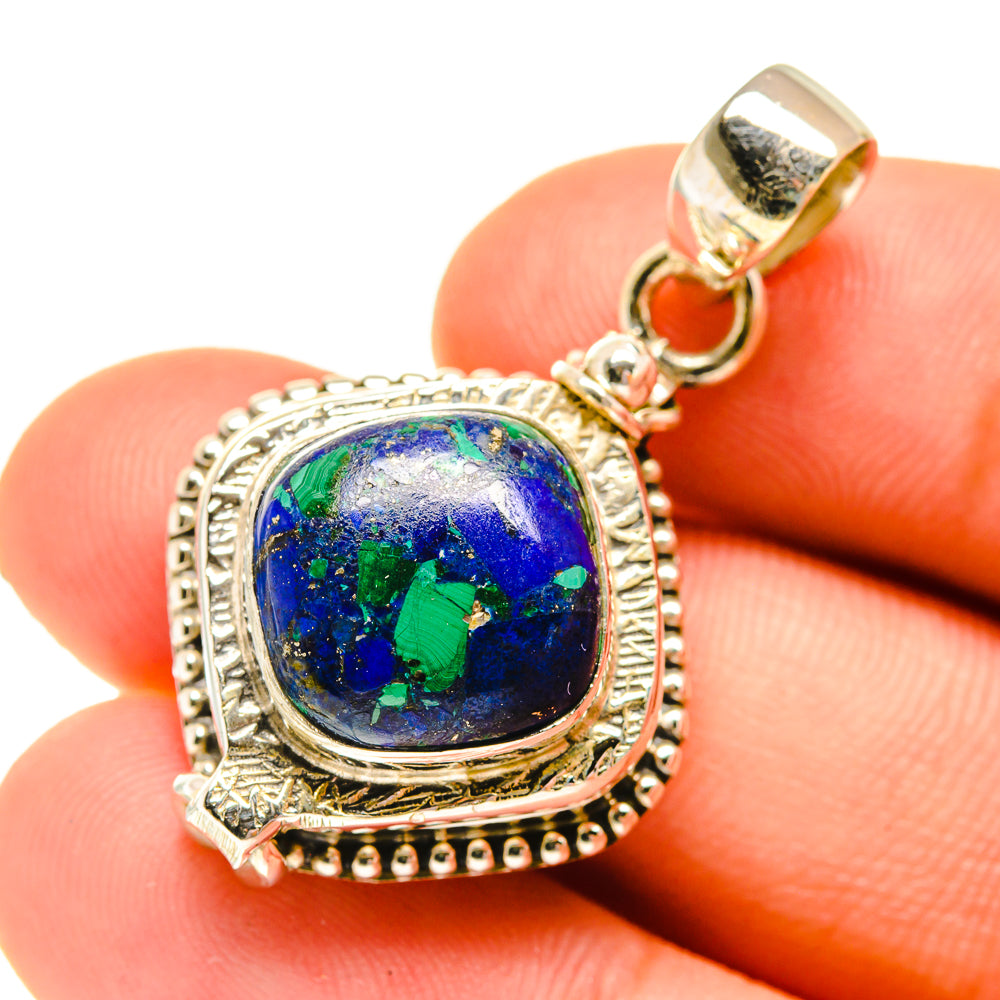Azurite Pendants handcrafted by Anasilvercos - PD760674