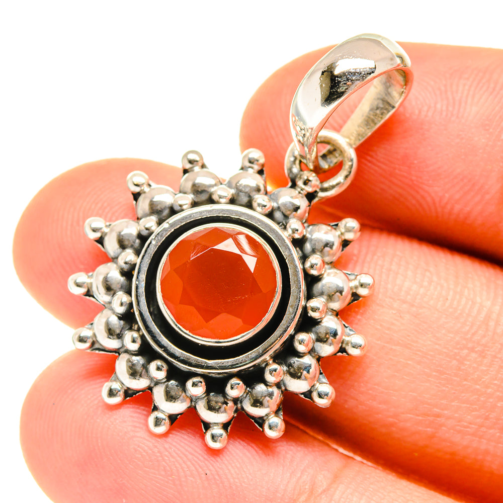Carnelian Pendants handcrafted by Anasilvercos - PD760678