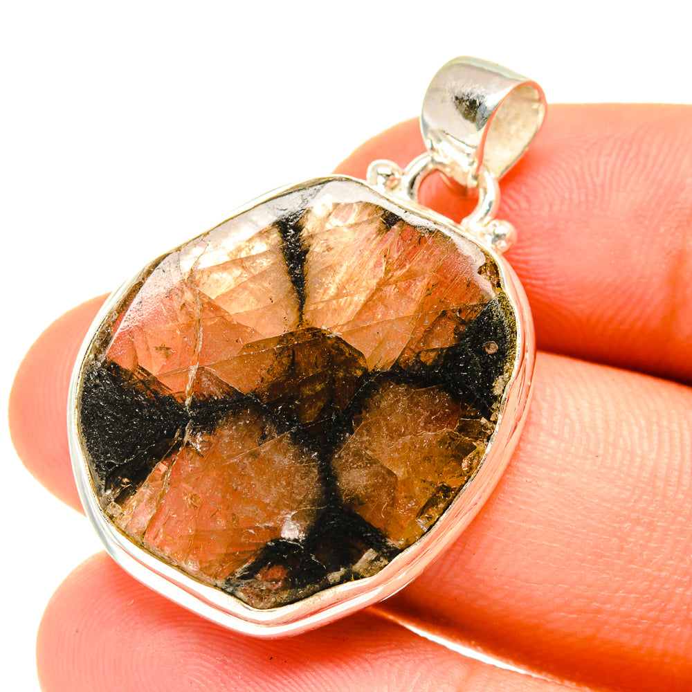 Chiastolite Pendants handcrafted by Anasilvercos - PD760685