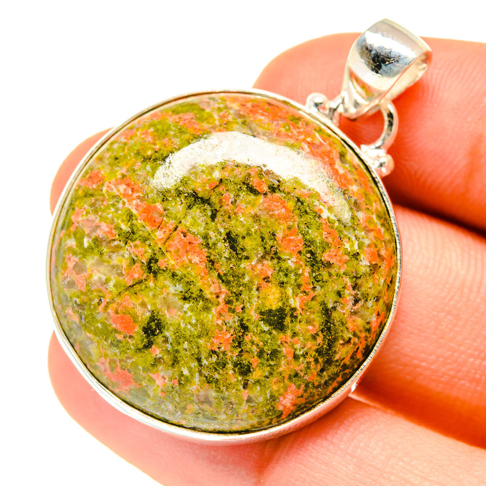 Unakite Pendants handcrafted by Anasilvercos - PD760692