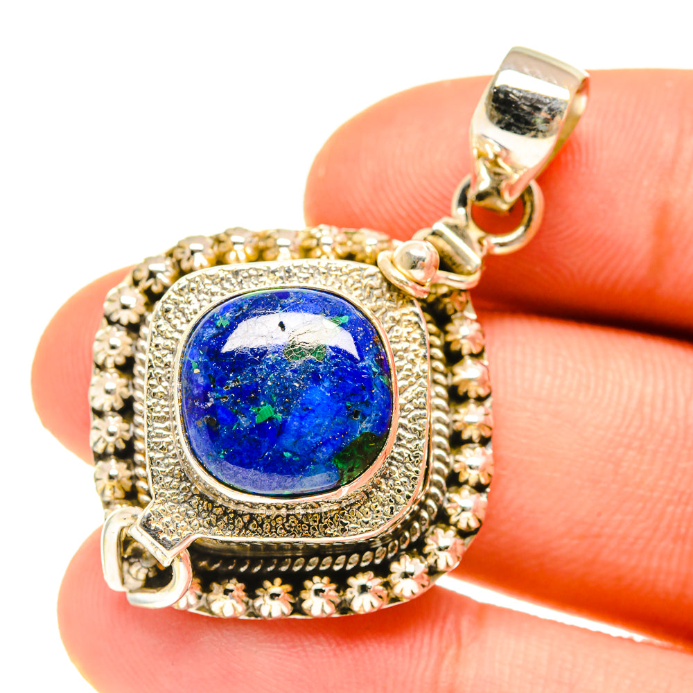 Azurite Pendants handcrafted by Anasilvercos - PD760730