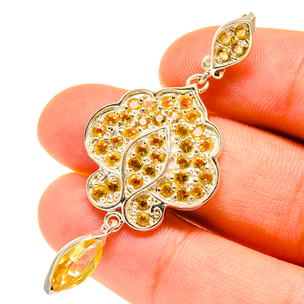 Citrine Pendants handcrafted by Anasilvercos - PD760767