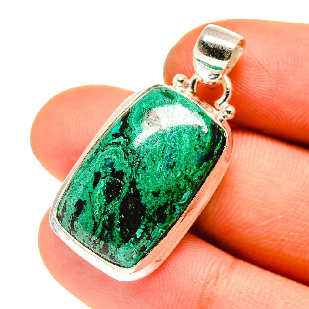 Chrysocolla Pendants handcrafted by Anasilvercos - PD760799