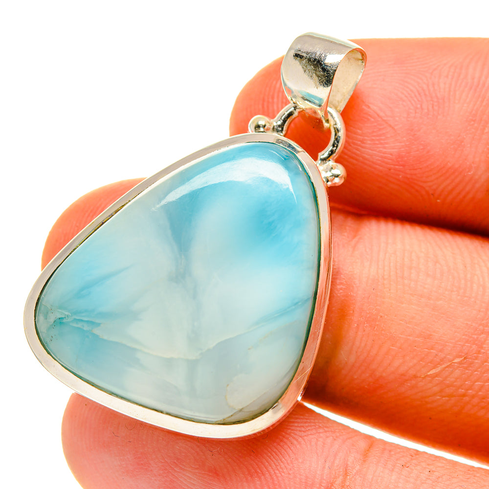 Larimar Pendants handcrafted by Anasilvercos - PD760826