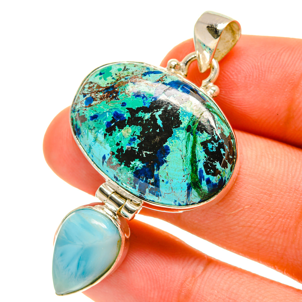 Shattuckite Pendants handcrafted by Anasilvercos - PD760855