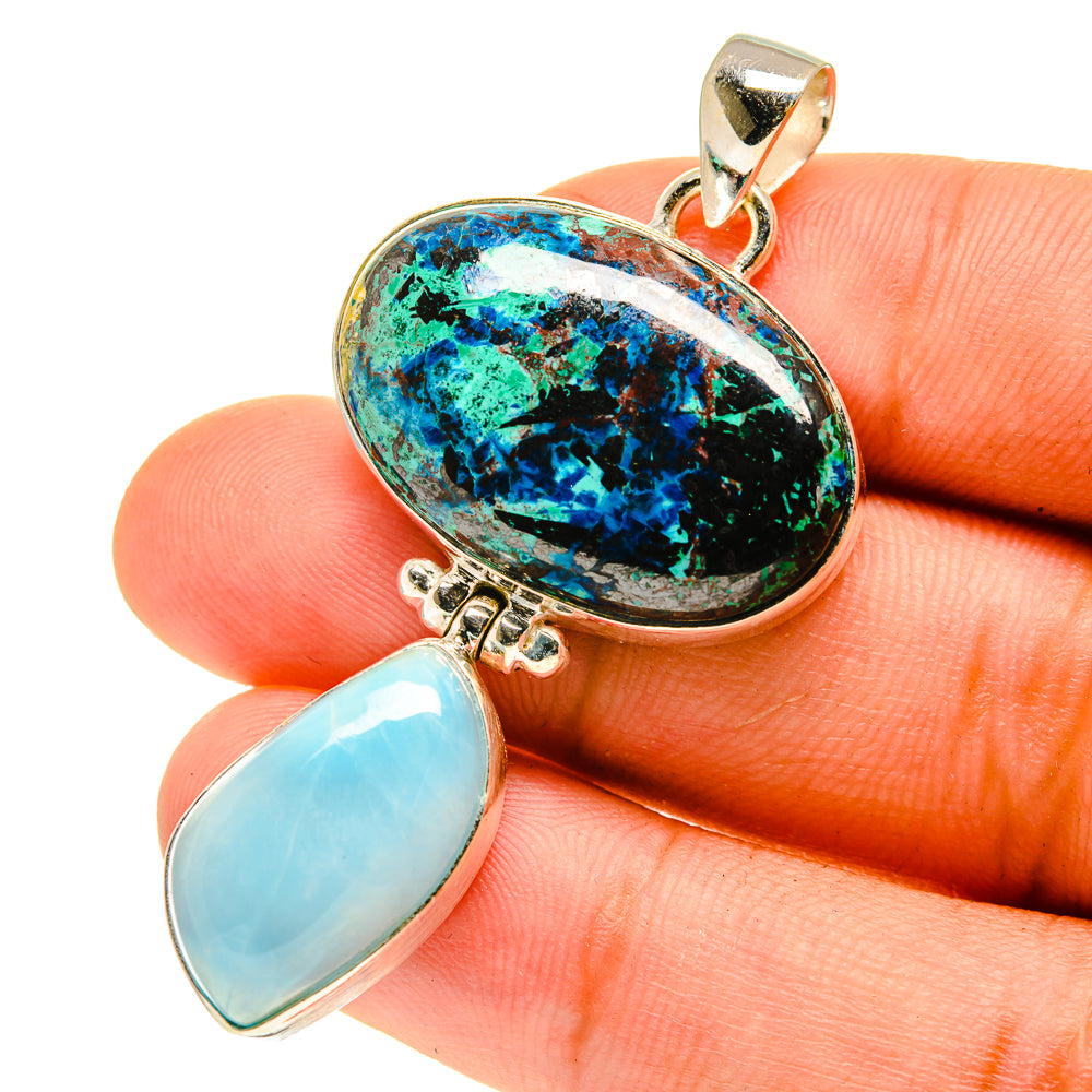 Shattuckite Pendants handcrafted by Anasilvercos - PD760865