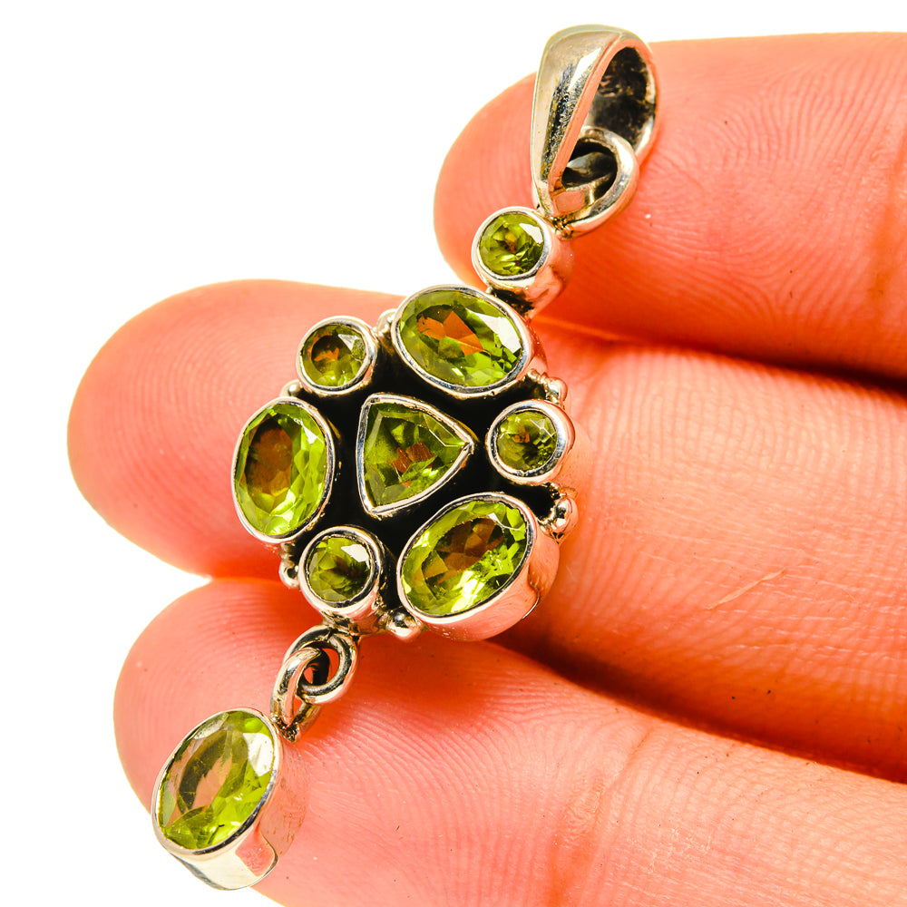 Peridot Pendants handcrafted by Anasilvercos - PD760882