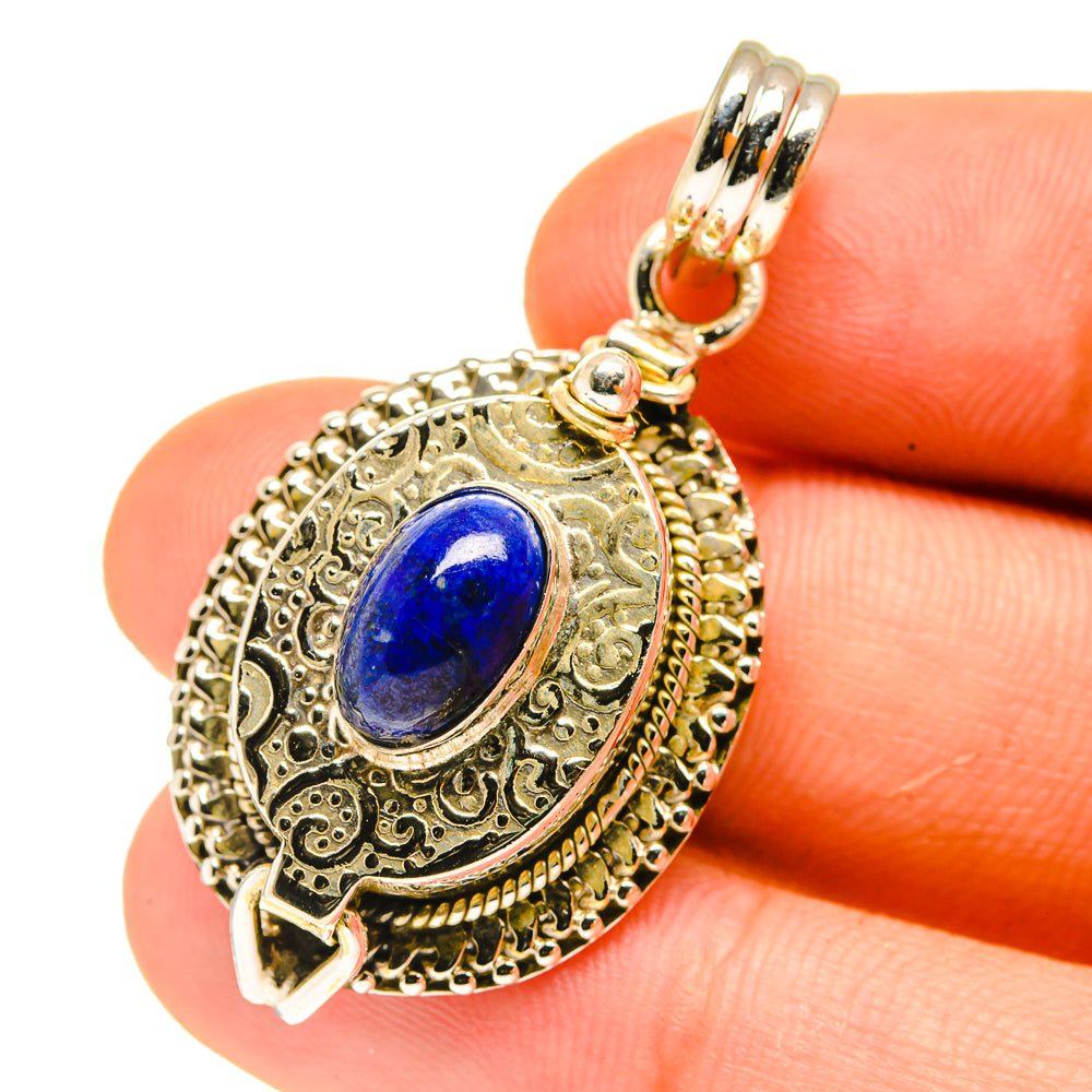Lapis Lazuli Pendants handcrafted by Anasilvercos - PD760903