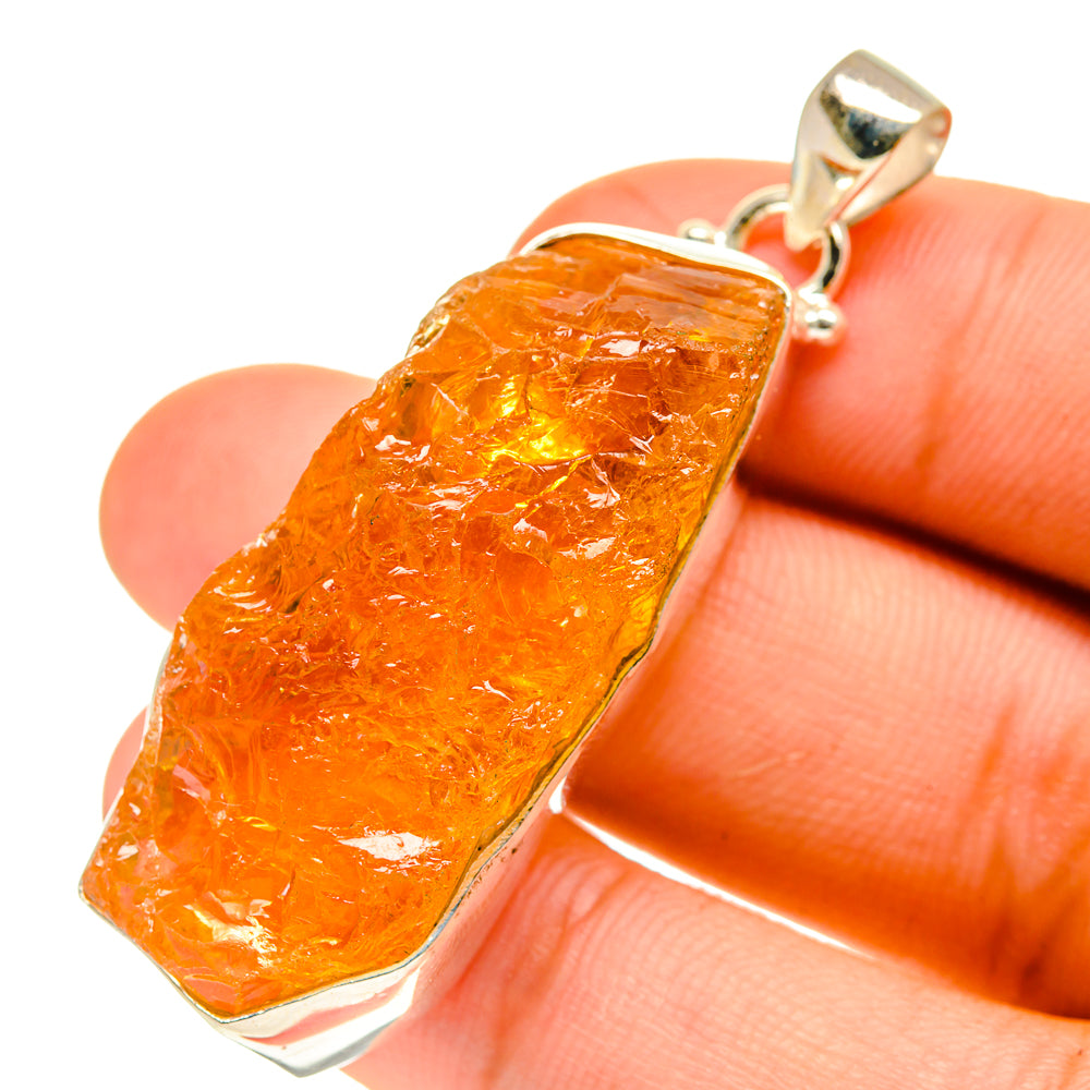 Citrine Pendants handcrafted by Anasilvercos - PD760927