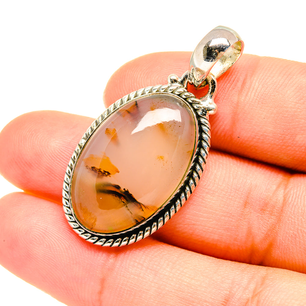 Montana Agate Pendants handcrafted by Anasilvercos - PD7613