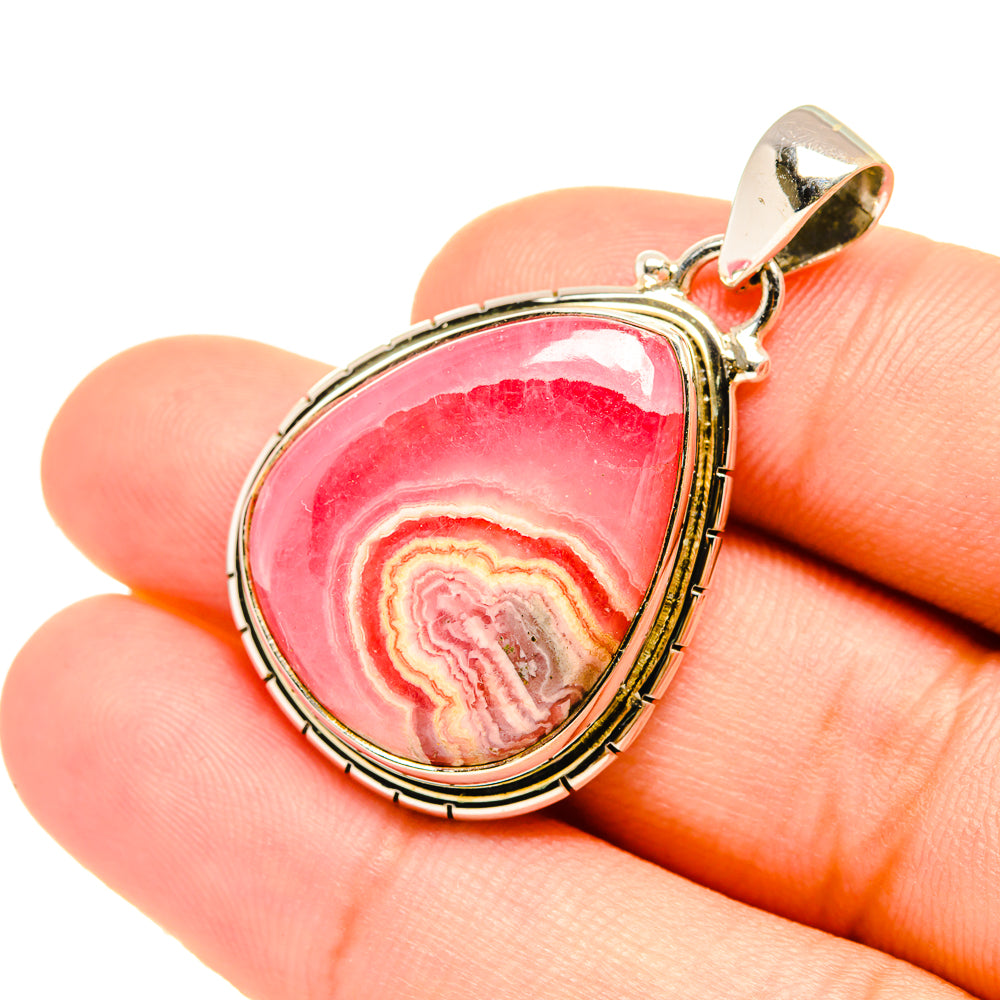 Rhodochrosite Pendants handcrafted by Anasilvercos - PD7631