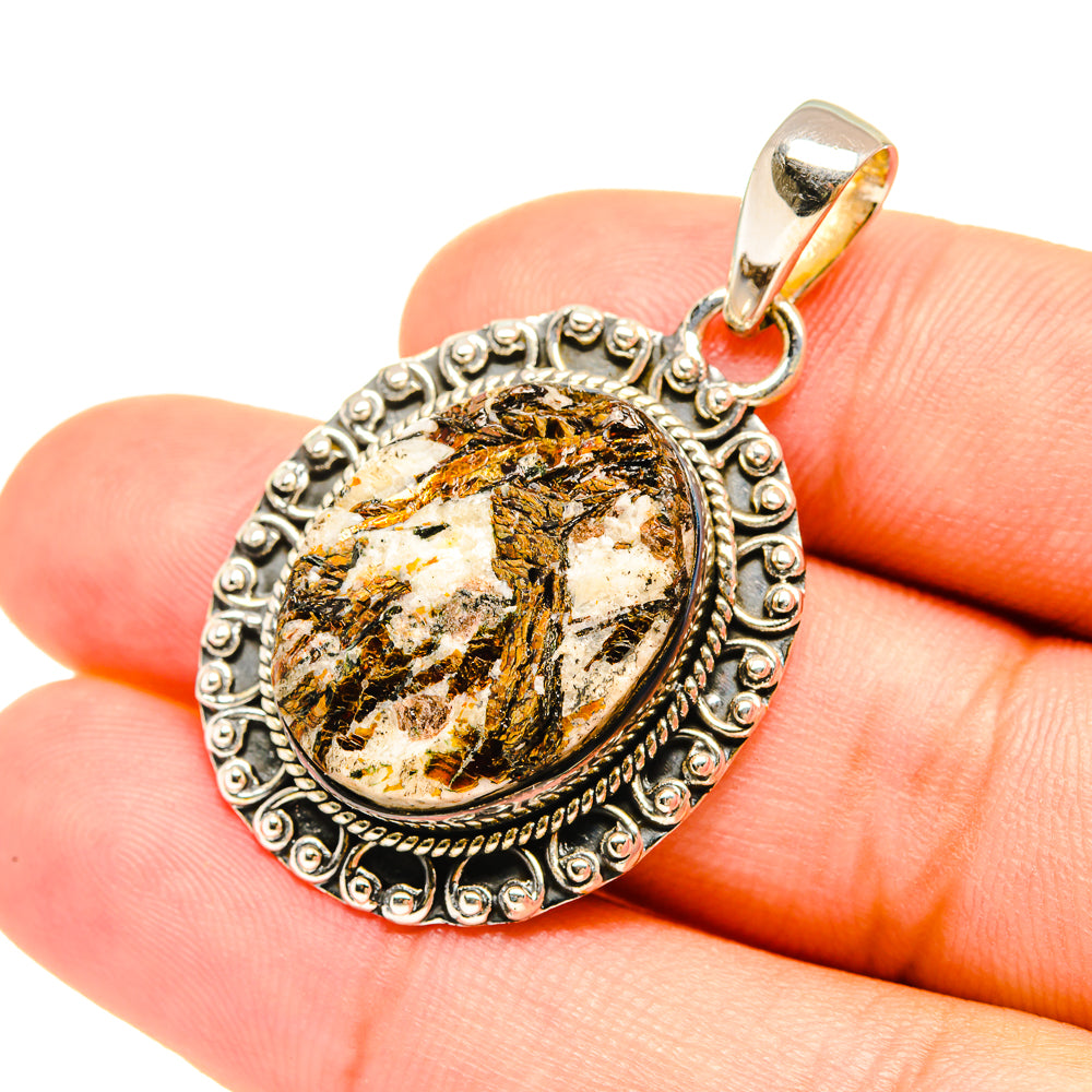 Astrophyllite Pendants handcrafted by Anasilvercos - PD7647