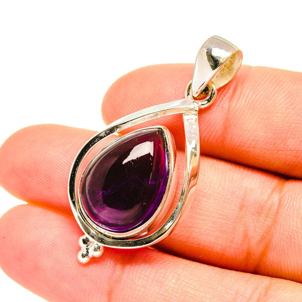 Amethyst Pendants handcrafted by Anasilvercos - PD7661