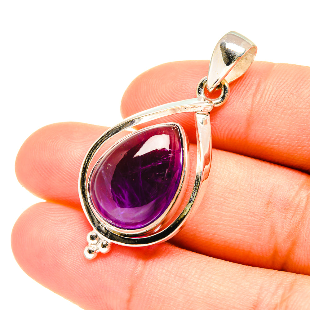 Amethyst Pendants handcrafted by Anasilvercos - PD7665