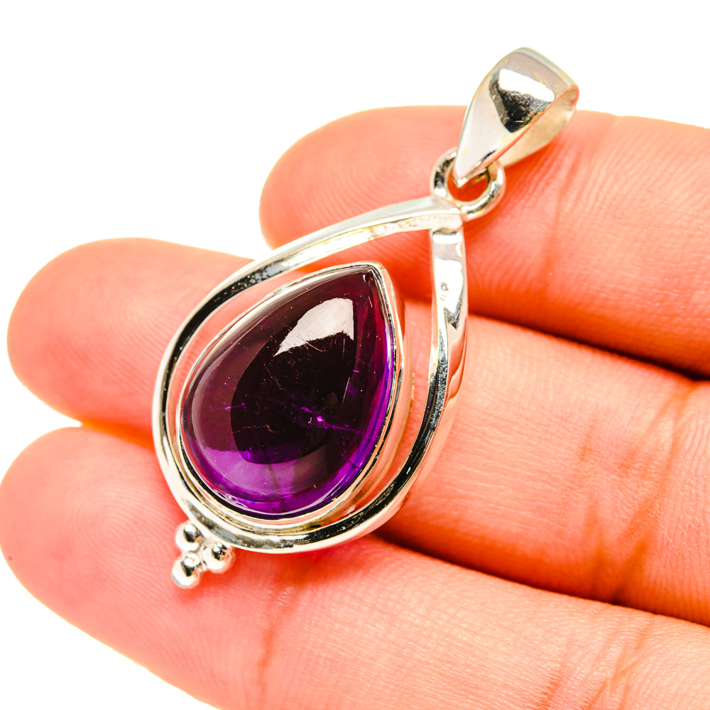 Amethyst Pendants handcrafted by Anasilvercos - PD7667