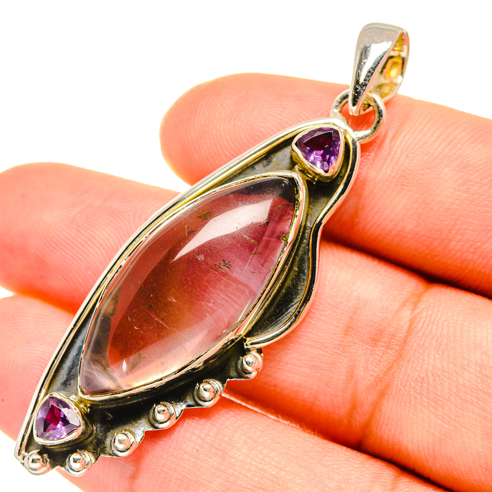 Amethyst Pendants handcrafted by Anasilvercos - PD7676