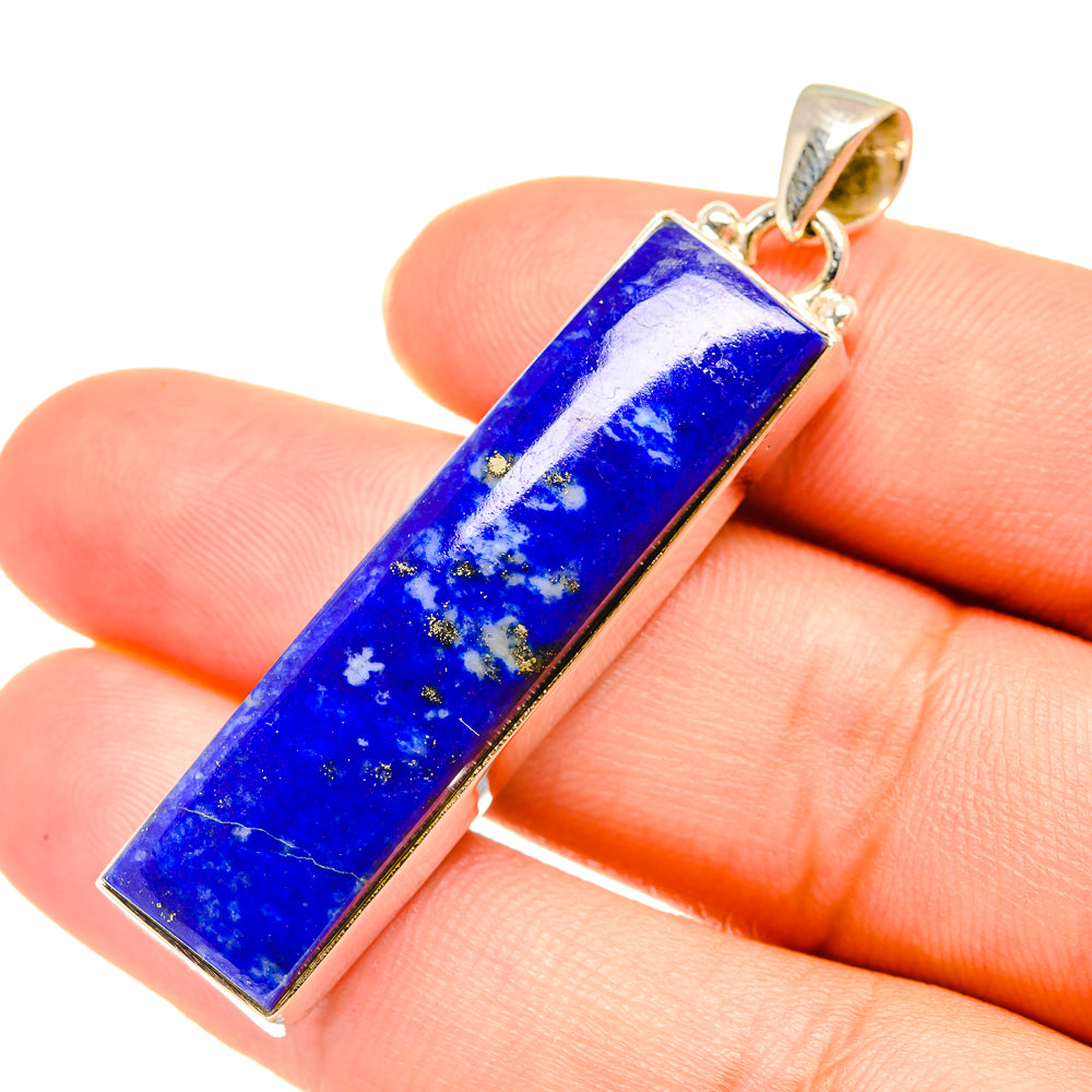 Lapis Lazuli Pendants handcrafted by Anasilvercos - PD7726