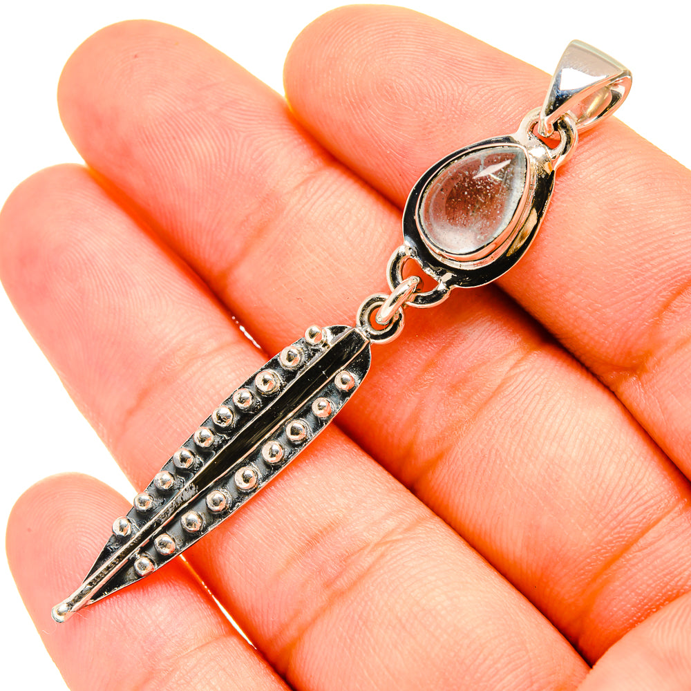 Aquamarine Pendants handcrafted by Anasilvercos - PD7731