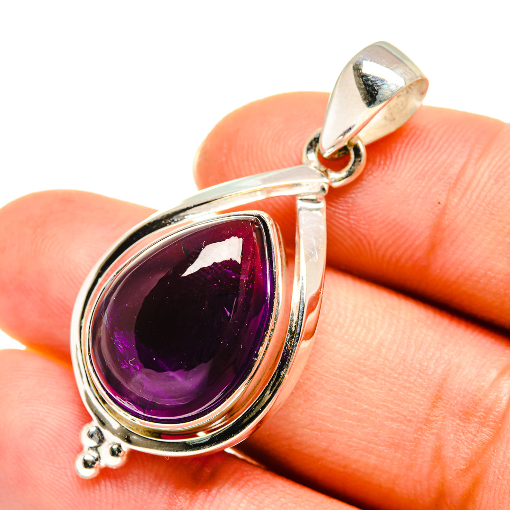 Amethyst Pendants handcrafted by Anasilvercos - PD7751