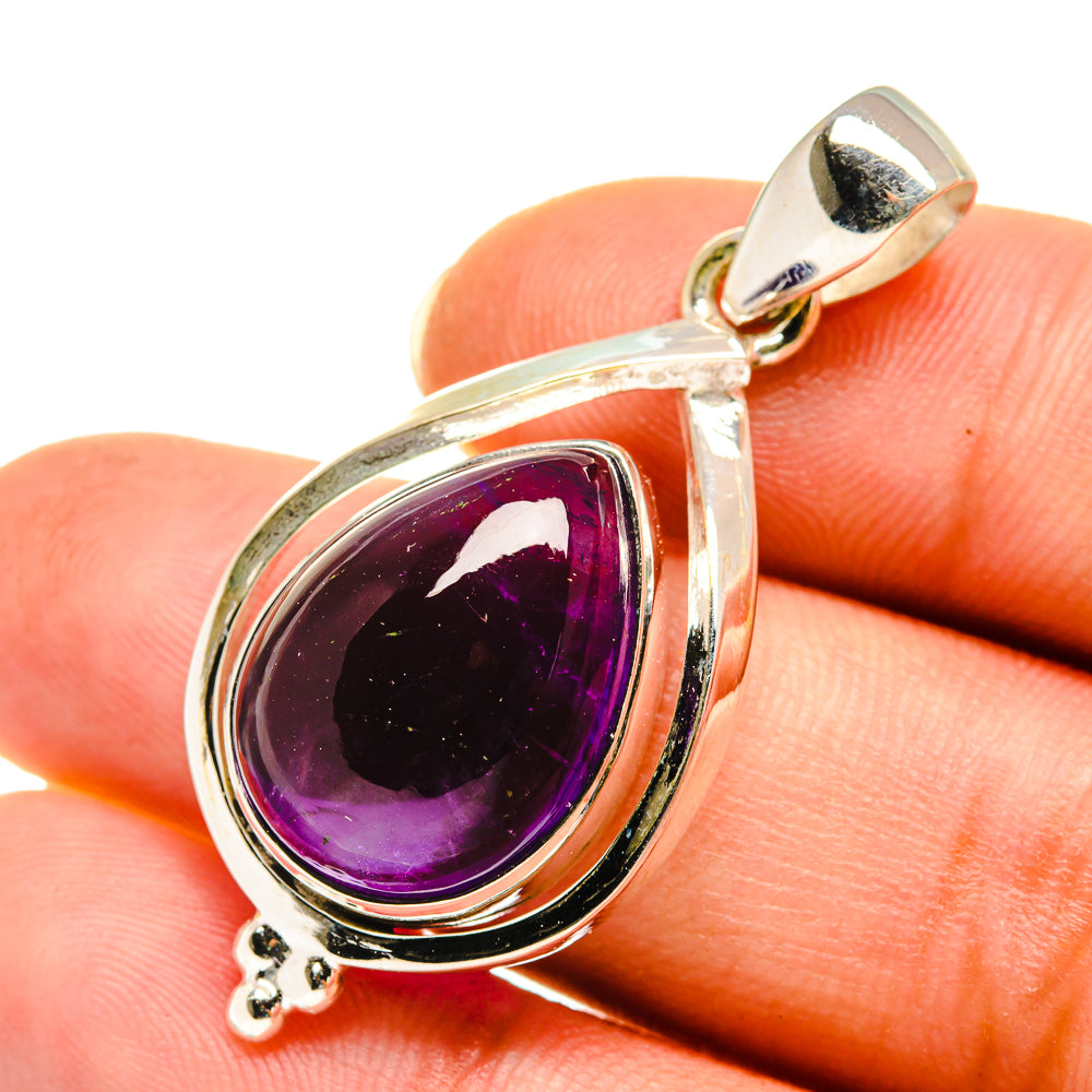 Amethyst Pendants handcrafted by Anasilvercos - PD7753