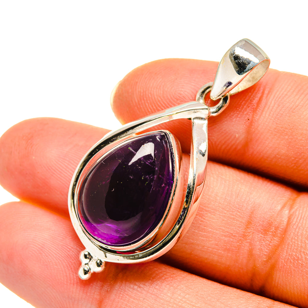 Amethyst Pendants handcrafted by Anasilvercos - PD7772