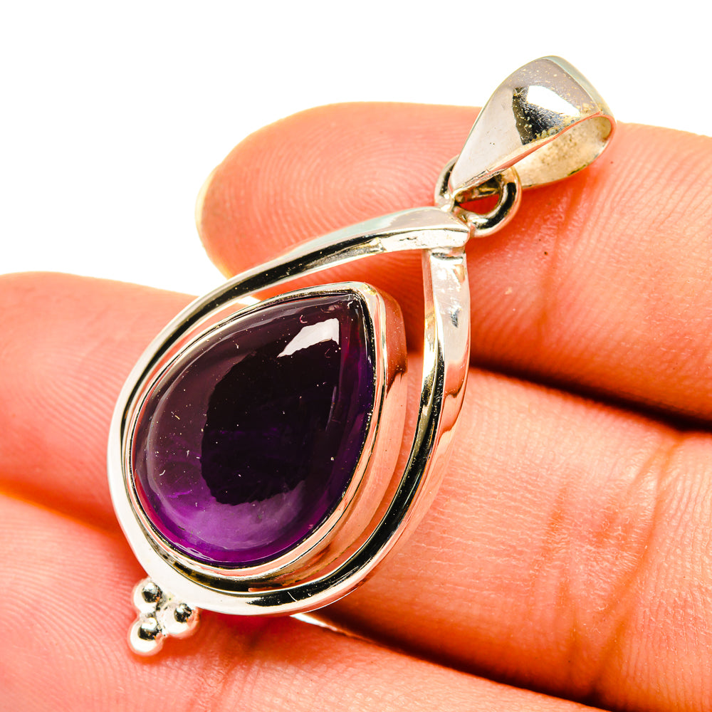 Amethyst Pendants handcrafted by Anasilvercos - PD7776