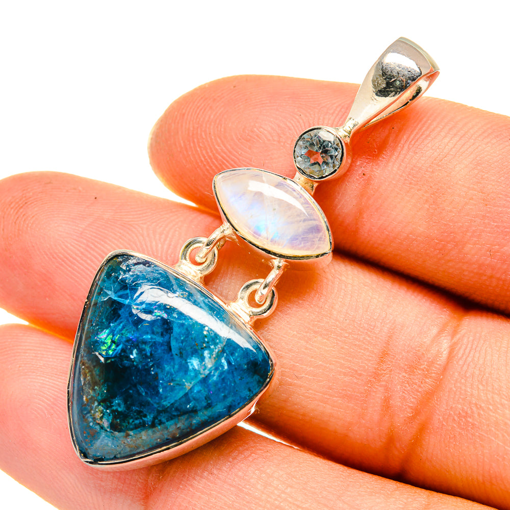 Apatite Pendants handcrafted by Anasilvercos - PD7830
