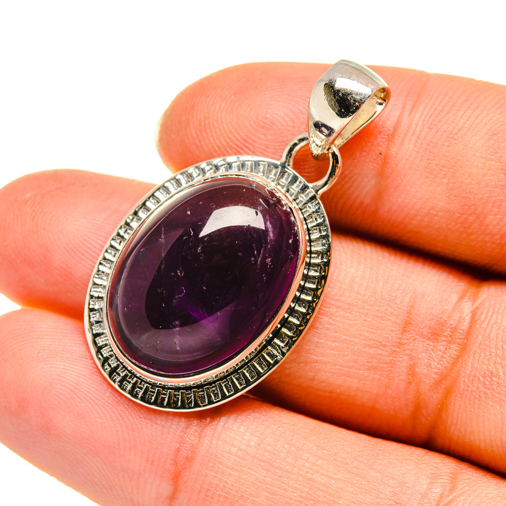 Amethyst Pendants handcrafted by Anasilvercos - PD7870