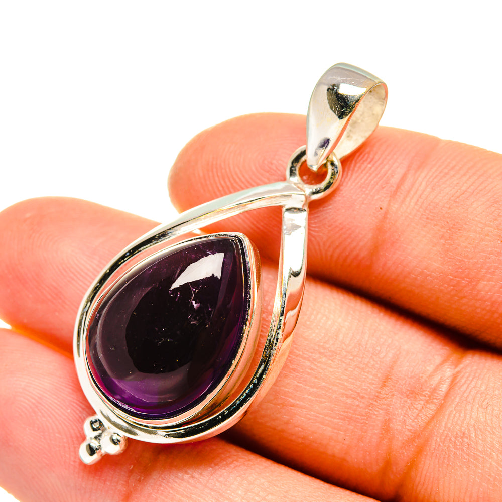 Amethyst Pendants handcrafted by Anasilvercos - PD7871