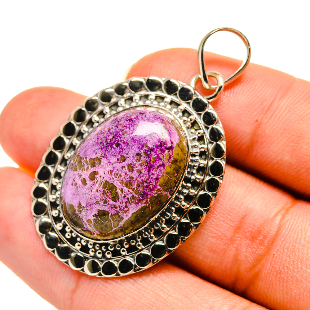 Stichtite Pendants handcrafted by Anasilvercos - PD7872