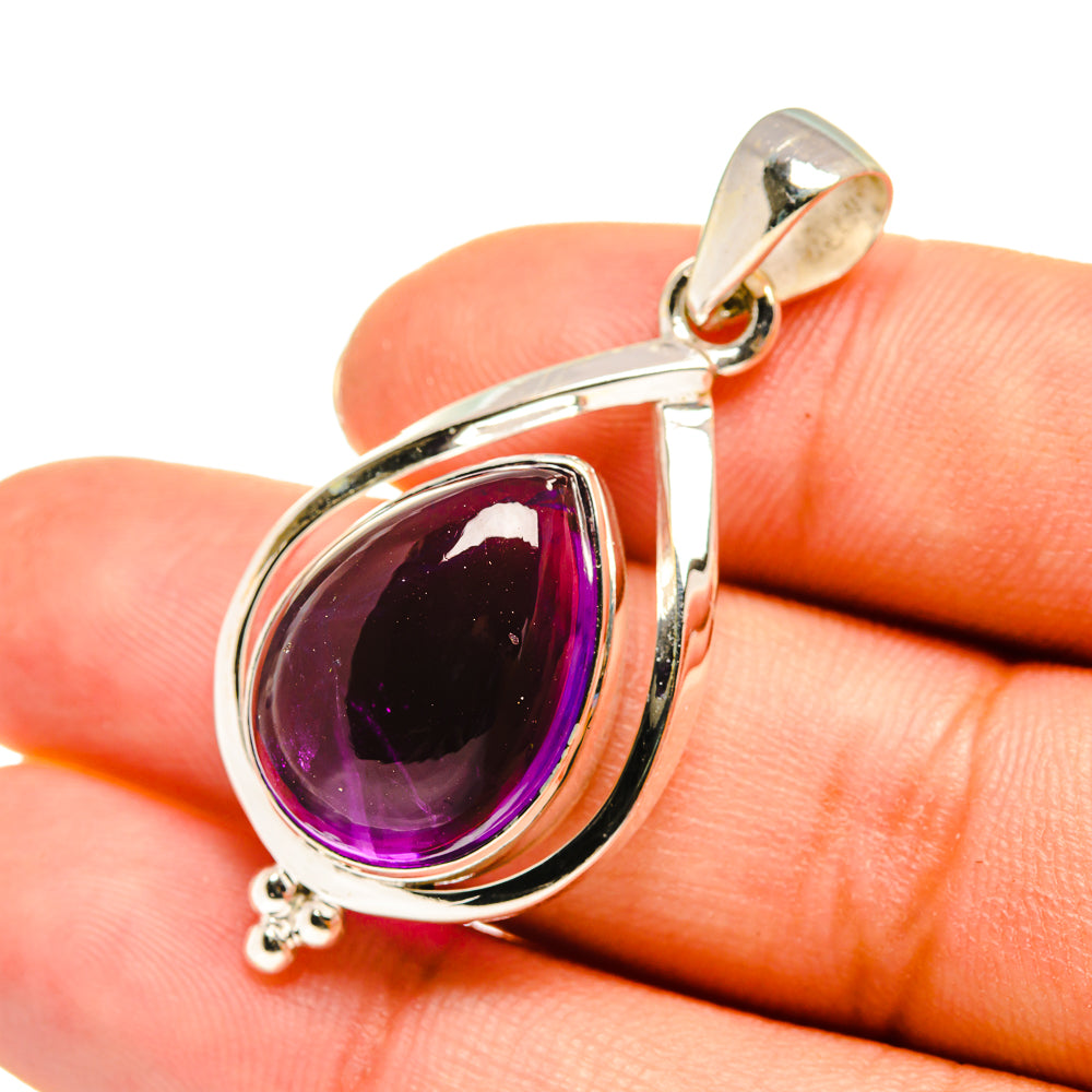 Amethyst Pendants handcrafted by Anasilvercos - PD7875