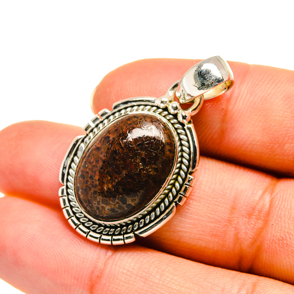 Dinosaur Bone Pendants handcrafted by Anasilvercos - PD7879