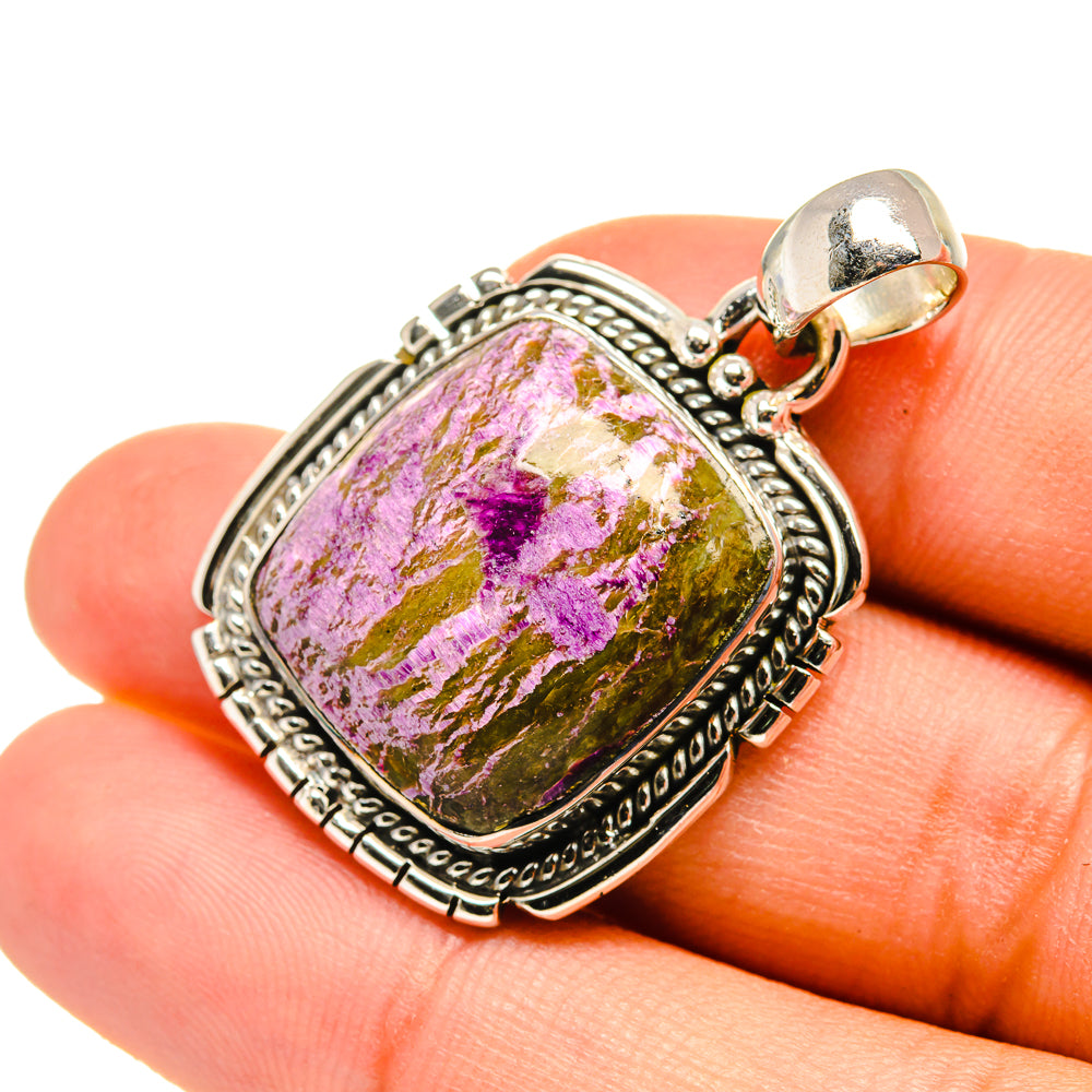 Stichtite Pendants handcrafted by Anasilvercos - PD7880